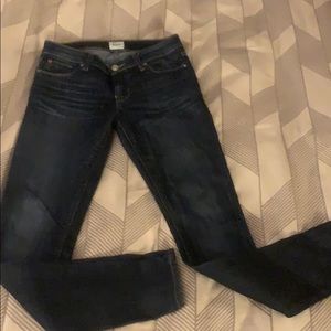 Hudson Krista Super Skinny Dark Jeans